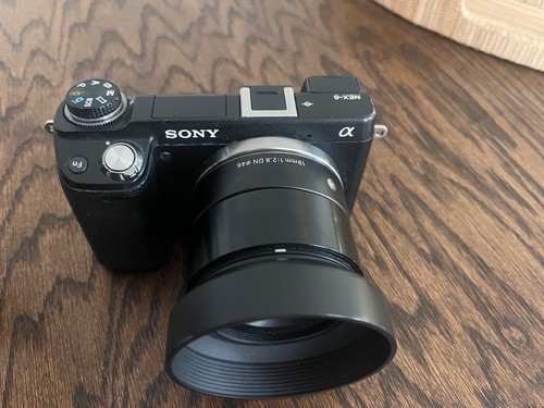Sony nex con sigma 19mm - sony, nex-6