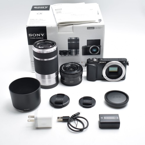 Kit fotocamera mirrorless sony - kit,